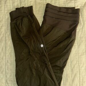 Lululemon Olive Green Dancer Jogger Full Length